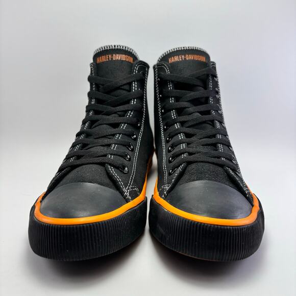 HARLEY DAVIDSON “Nathans” Leather Casual Shoes Men’s Size 8 - Picture 2 of 12